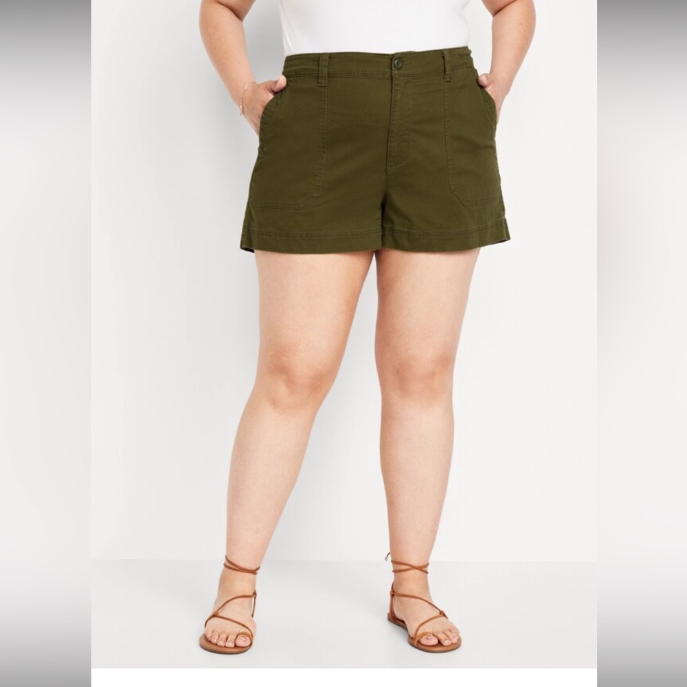 🎉SOLD🎉Old Navy High-Waisted OGC Chino Shorts -- 3.5-inch inseam - Picture 4 of 5